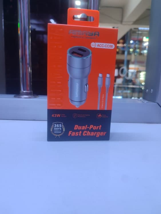 Amaya Acc-cc08 car charger Amaya Acc-cc08 car charger — Chargers for Universal in Nairobi, Kenya | Accessories Galaxy