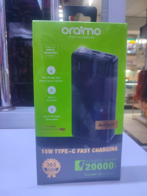 Oraimo 20000mah wireless Oraimo 20000mah wireless — Power banks for Universal in Nairobi, Kenya | Accessories Galaxy