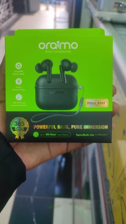 Oraimo Spacebuds lite Oraimo Spacebuds lite — Cases & covers for Universal in Nairobi, Kenya | Accessories Galaxy